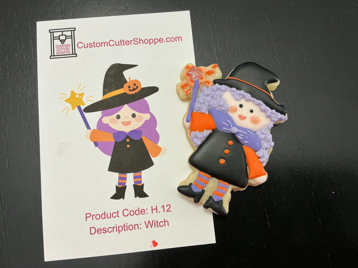 Witch Cookie Cutter (H.12)