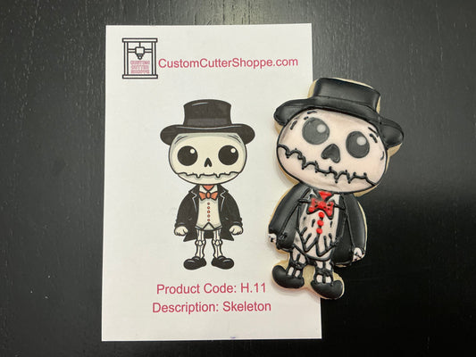 Skeleton Cookie Cutter (H.11)