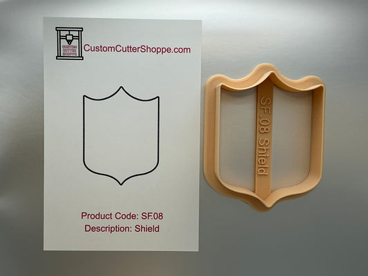 Shield Cookie Cutter (SF.08)