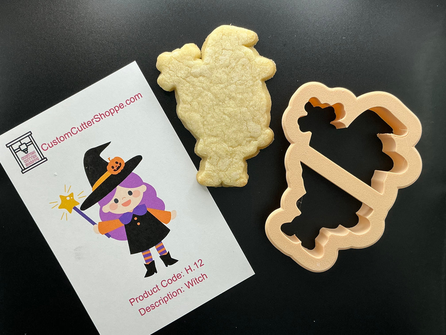 Witch Cookie Cutter (H.12)