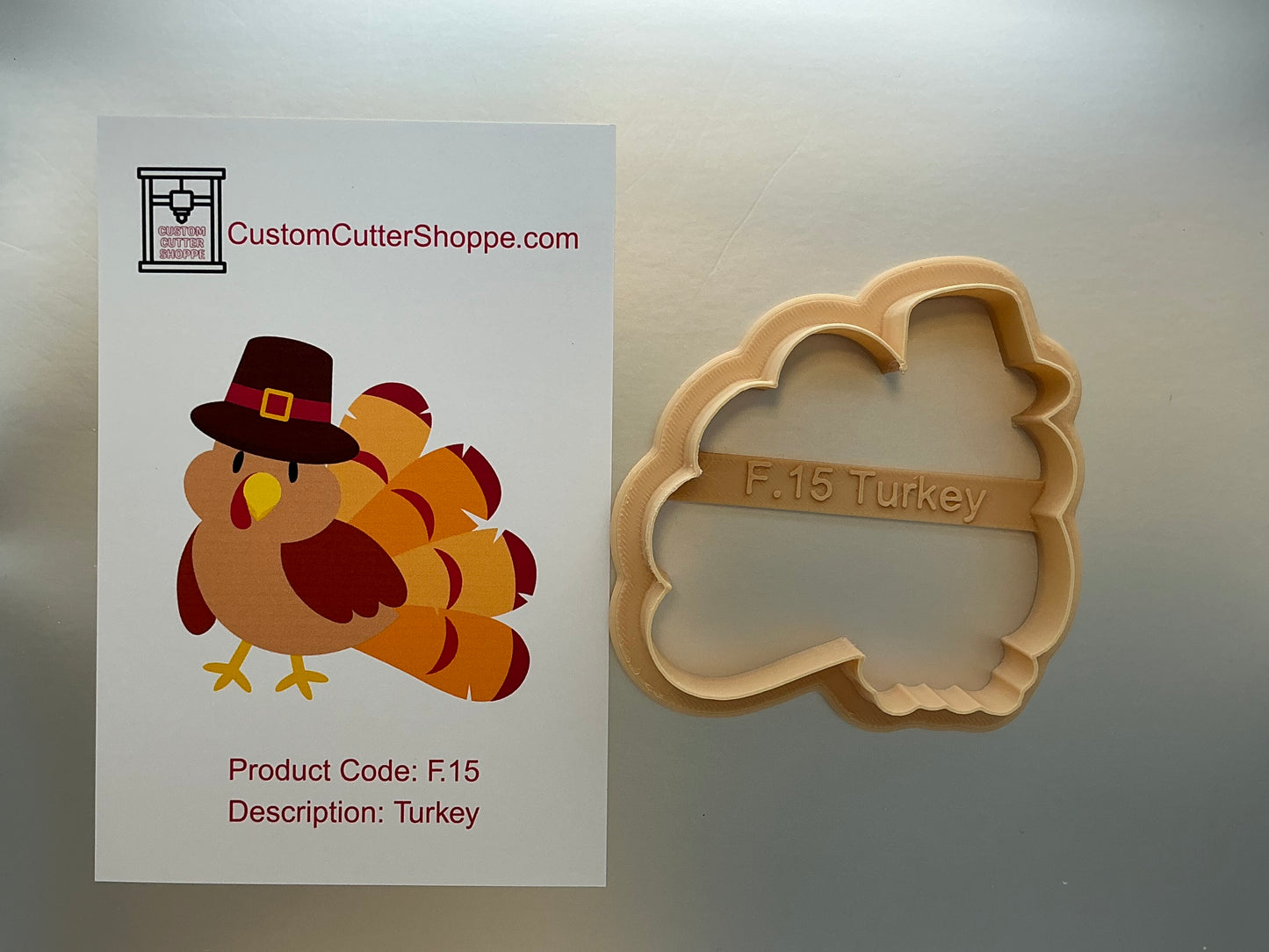 Turkey Cookie Cutter (F.15)