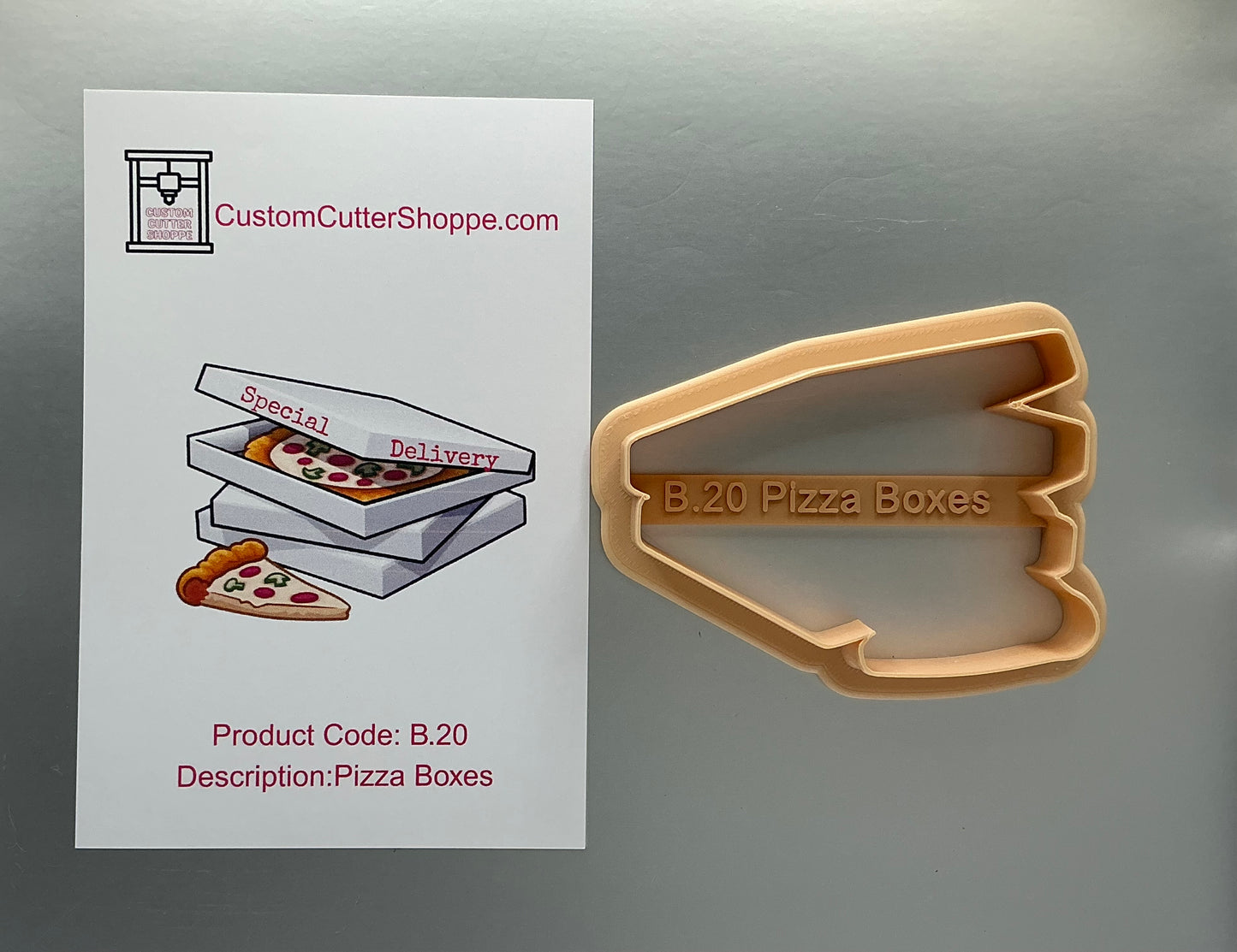 Pizza Boxes Cookie Cutter (B.20)