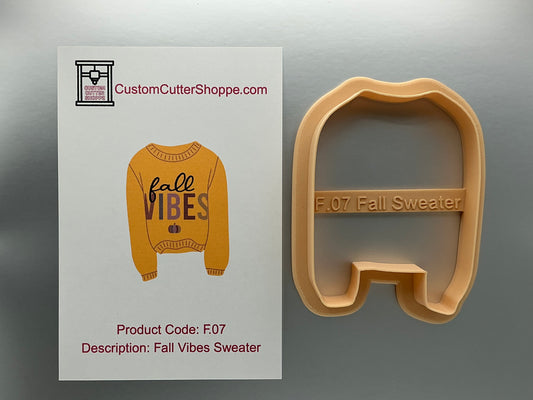 Sweater Cookie Cutter (F.07)
