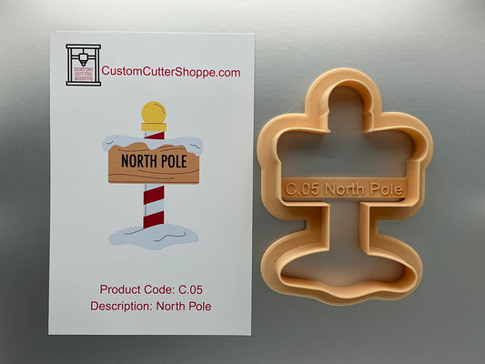 North Pole Cookie Cutter (C.05)